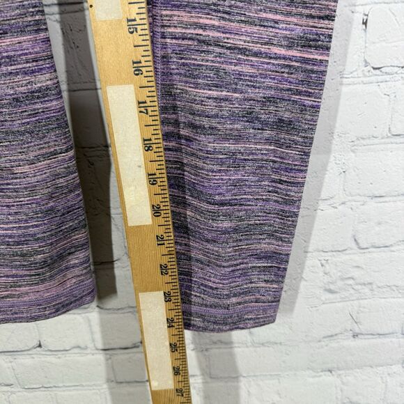 Lululemon Space Dye Leggings Women Size 6 Camo Lavender Gym Running Athletic - Picture 11 of 13